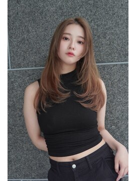 アンジェリカラボ 梅田店(ANGELICA LABO) ローレイヤー×ハッシュカット×トレンド韓国ヘア♪〔川又〕