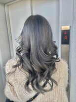 アコ(Aco)&nbsp;シルバーグレー/ブリーチなしダブルカラー