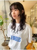 ロングレイヤーマレットパーマ