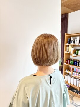 ペスカケイクリエイティブ(PESCA K-CREATIVE) 明るい白髪染めで柔らかい印象に