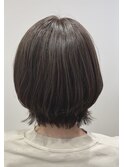 ☆艶感カラー×お洒落くびれボブ