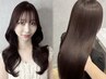 癖毛を抑制【ヒートケアヘアポテンツァ】+カット+カラー／￥21,200-
