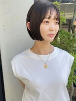 スク(SUKU)&nbsp;ミニボブ×ナチュラルカラー