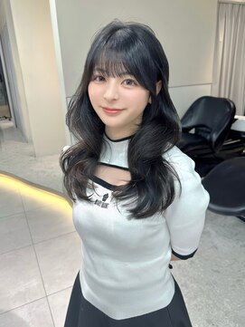 ロンドメリア 天神大名店(Lond Melia) ★小顔黒髪クラゲヘアーオリーブグレーココアベージュ髪質改善★