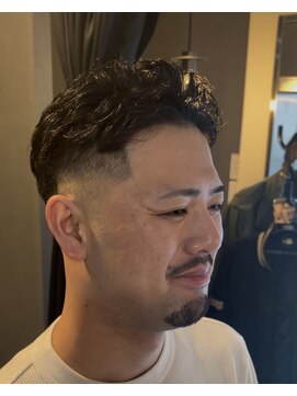 ザ ブライト バーバー(The BRIGHT BARBER) 極道パーマ　スキンフェード