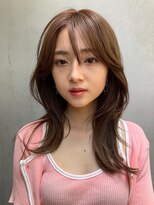 ジーナ 近鉄奈良(Zina)&nbsp;髪質改善＊くびれミディアムレイヤーカット＊美髪【Zina奈良】