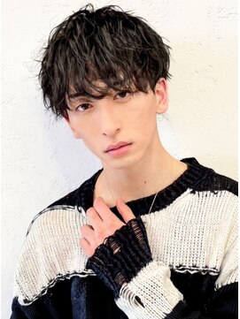 ナル バイ マグ 長野店(nalu BY MAG) ブリーチなしカラー×ツイストスパイラルパーマ20代30代