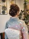 マコ(mako)の写真/360度どこから見ても美シルエット！プロの技で魅せる崩れないヘアセット・着付け技術