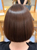 フォルメージ(formage) 【三宮】丸み美シルエット×地毛風縮毛矯正で作る髪質改善ボブ