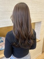 リング ヘアーハウス(ring Hair Haus)&nbsp;ブリーチで叶える柔らかブラウンカラー