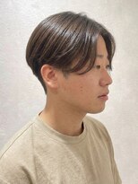 アッシュ 国立店(Ash)&nbsp;センターパート×ニュアンスパーマ　国立