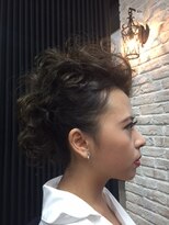 アクシス モア クオリティー フロム ノア(axis More quality from NOAH) カールリーゼントアップスタイル