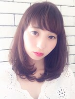 アドラーブル 長岡リップス旭岡店(adorable)&nbsp;ダブルバングセミディ★フェミニンで大人可愛い