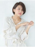 好感度ひし型ショートボブ