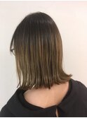 外ハネ切りっぱなしBOB