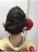 成人式アップスタイル