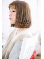 ミック ヘアアンドビューティー 大山店(miq  Hair&Beauty)&nbsp;透明感たっぷり☆前下がりボブa