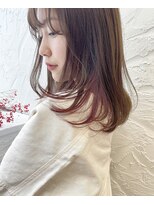 カモン(CAMON)&nbsp;【CAMON.】 ピンク×インナーカラー”巻かなくていい”