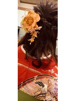 エージー ヘアー フジガオカ(A.G hair FUZIGAOKA) 和装　ヘアセット　ハーフアップスタイル　☆卒業式におすすめ☆