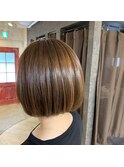 ボブ×酸熱トリートメント