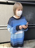 【Devellope.】 千葉担当　ショート　ブロンドカラー
