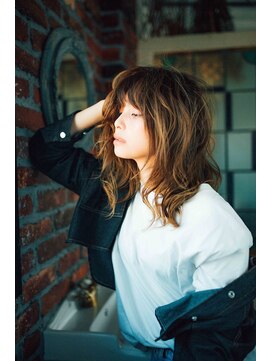 ヘアーアンドフェイス ヌンク(Hair&Face nunc) ヌンク/三田/田町/大保/ロング/ゆるふわ/イルミナカラー/メンズ