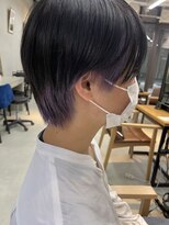 【mee.】ヤジマ　インナーカラー　パールパープル