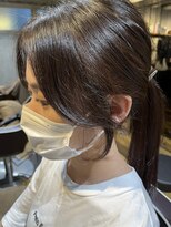 髪質改善ヘアエステ フランネル 経堂(Flannel)&nbsp;韓国式おくれ毛カット