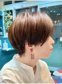 短めハンサムショート