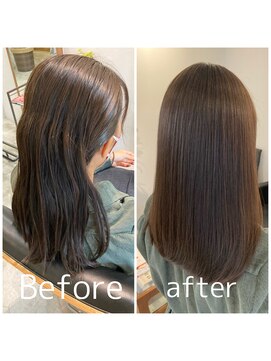 スピカ(SPICA) 【ケアカラーコース】お客様施術事例