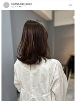 ニュートラル(neutral)&nbsp;【neutral】レイヤーカット
