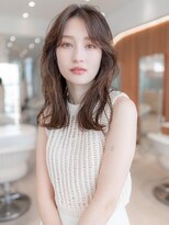 ドットハリス(.Hallis)&nbsp;ウルフレイヤー/ミディアムレイヤー/透明感カラー/髪質改善