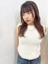 マリアバイアフロート(Maria by AFLOAT) 【山田】ピンクベージュ無造作カールヘルシーレイヤー