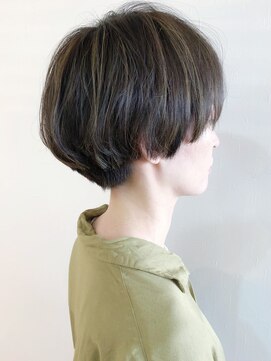 リコ(LIKO) 大人のマッシュショート☆大人ヘア/ハイライト/似合わせカット