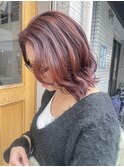 pink brown