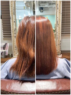 ムーン(moon) #黒髪カタログ#グレーベージュ#レイヤーロング#アッシュカラ