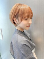 ハルキミナト ジャパン ヨコハマ(HARUKI MINATO japan YOKOHAMA)&nbsp;耳掛け可愛いマッシュショート/20代30代40代50代