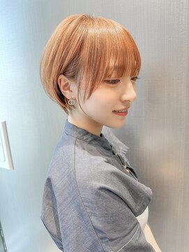 ハルキミナト ジャパン ヨコハマ(HARUKI MINATO japan YOKOHAMA) 耳掛け可愛いマッシュショート/20代30代40代50代