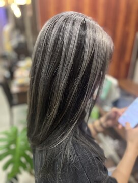 ハイパー(HYPER) アンブレラカラー×シルバーグレー