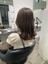 イレス 札幌円山店(IRESU) 切りっぱなしボブ/エアリーロング/美髪/ピンクブラウン/ショート