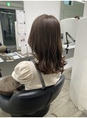 切りっぱなしボブ/エアリーロング/美髪/ピンクブラウン/ショート