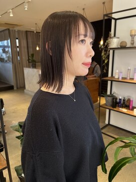ワン 戸塚(ONE001) グレージュ 外ハネボブ
