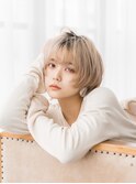【FRAME  なんば】顔まわりレイヤーショートボブ