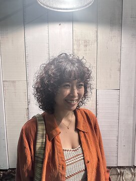 アンドピース and peace スパイラルパーマ