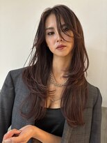 ピア(Pia) 海外風レイヤーcut  ワンカールスタイリング