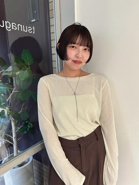 ツナグ(tsunagu) 前上がりボブ