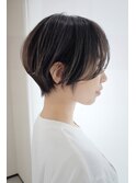白髪ぼかしハイライトカラー