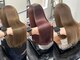 ディーン 名駅店(DEAN)の写真/[名駅/学割U24]デザインカラーとエクステを一体化<シールエクステ>でロングヘア×ハイトーンカラーを実現
