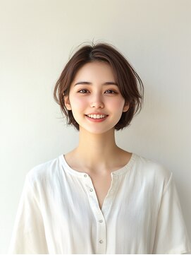 e.m.a プレミアムビューティーサロン 栄駅店(e.m.a PREMIUM BEAUTY SALON) ショートボブ/イメチェン/外ハネボブ/美髪/ワイドバング/髪型