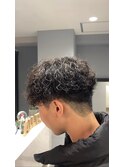 無造作波巻きマッシュ
